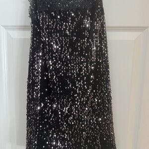 Black Sequin Dress by Free People